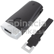 Obal kľúča, holokľúč pre VW Passat B6 trojtlačítkový HU66 c