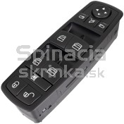 Ovládanie vypínač sťahovania okien, zrkadiel Mercedes M-Trieda A1698206710 a