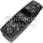 Ovládanie vypínač sťahovania okien, zrkadiel Mercedes M-Trieda A1698206710