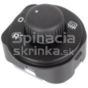 Ovládanie vypínač elektrického zrkadla Škoda Fabia 5J1959565 d