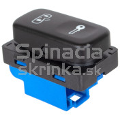 Ovládanie centrálneho zamykania vnútorných dverí Škoda Octavia II 1Z0962125A a