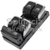 Ovládanie vypínač sťahovania okien Audi A4 B8, 8K0959851F a