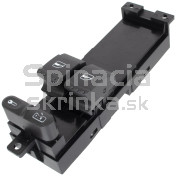 Ovládanie vypínač sťahovania okien Seat Leon I, zelené podsvietenie 1J3959857A a