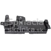 Ovládanie vypínač sťahovania okien VW Passat B5, zelené podsvietenie 1J3959857A b