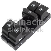 Ovládanie vypínač sťahovania okien Škoda Fabia II, 5JD959858