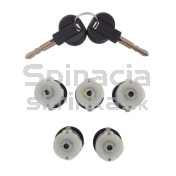 Sada vložiek zámkov dverí 5 ks Fiat Ulysee 94-03 b