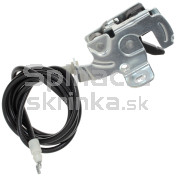 Zámok zadných dverí horný H3, pravý + lanko Peugeot Boxer 1362413080