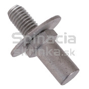 Doraz zámku, kolík zámku, bočných posuvných dverí horný Citroen Jumper 06-20 d